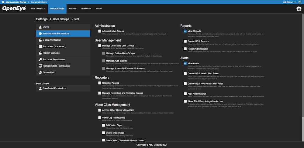 OWS Gives You More Control Over User Management OpenEye OWS Gives You More Control Over User Management OpenEye