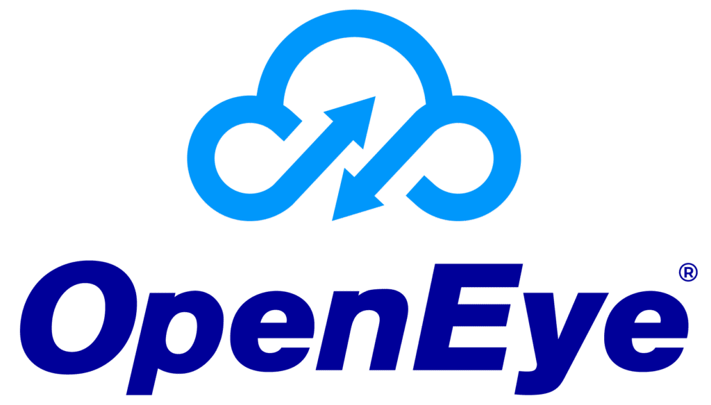 OpenEye stacked logo