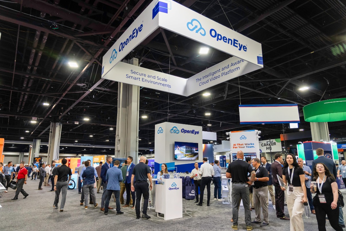 The OpenEye booth at GSX 2026.